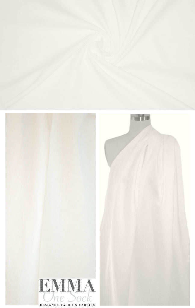 Rag & B0ne doublecloth cotton woven - soft white 1.875 yd