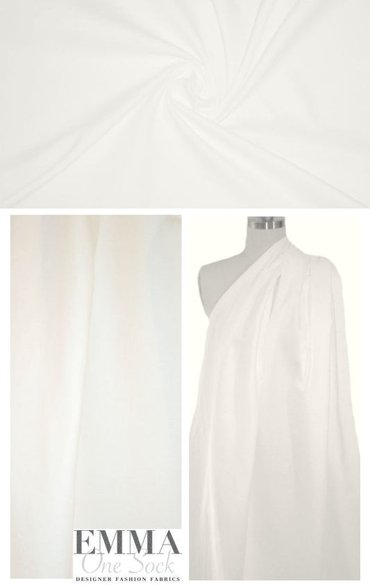 Rag & B0ne doublecloth cotton woven - soft white 1.875 yd