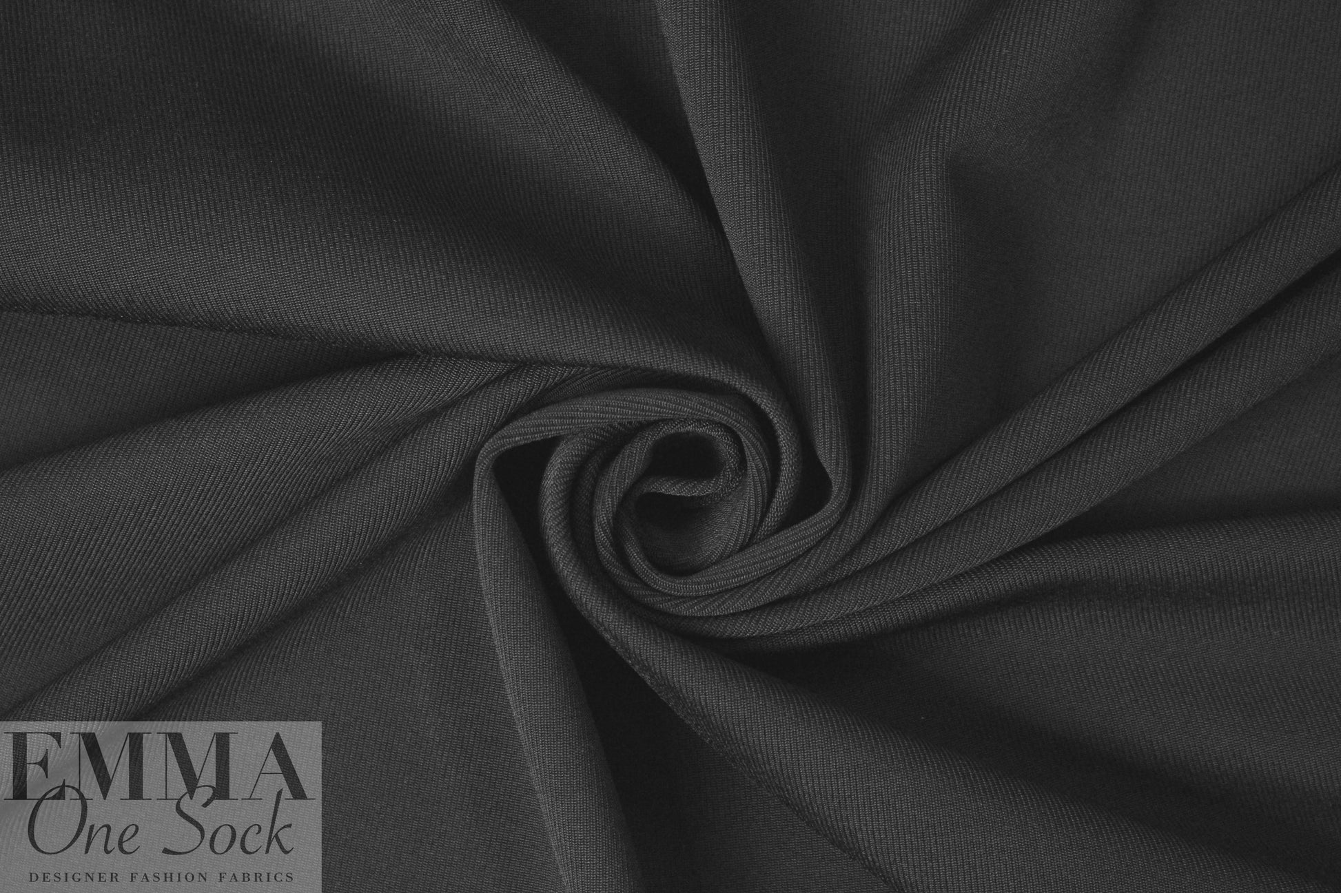 3.1 Phi11ip Lim thick ribbed knit -black 1 yard