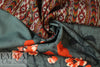 Italian double-sided wool twill woven - carpet/bouquet