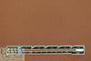 Italian doubleface cotton twill - nutmeg/black 1.125 yds