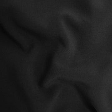 deluxe 'RPL' viscose blend stretch suiting - black 1.5 yds