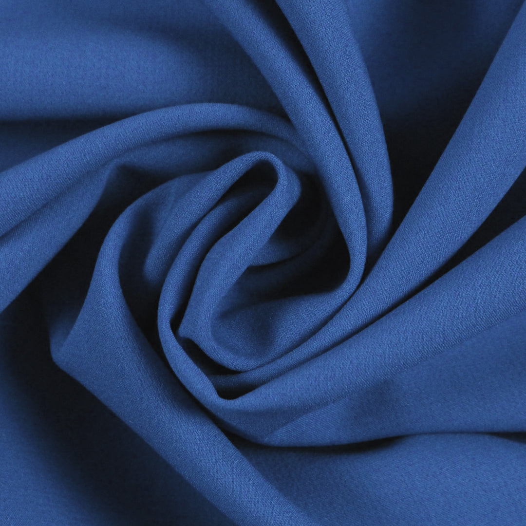 deluxe 'RPL' viscose blend stretch suiting - royal