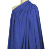 deluxe 'RPL' viscose blend stretch suiting - royal .5 yds