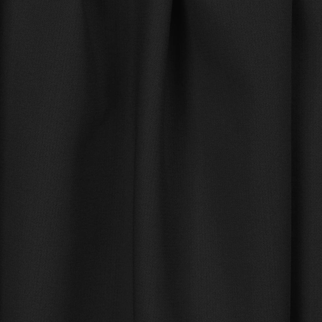 deluxe 'RPL' viscose blend stretch suiting - black 1.5 yds