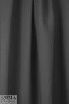 stretch viscose blend doubleweave crepe - black 1.75 yd