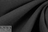 stretch viscose blend doubleweave crepe - black 1 yard