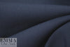 stretch viscose blend doubleweave crepe - navy .66 yds
