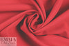 stretch viscose blend doubleweave crepe - scarlet