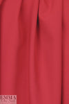 stretch viscose blend doubleweave crepe - scarlet