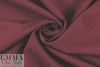 stretch viscose blend doubleweave crepe - bordeaux 1 yard