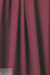 stretch viscose blend doubleweave crepe - bordeaux .875 yds