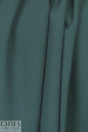 stretch viscose blend doubleweave crepe - pine