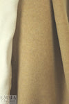 famous designer all wool double fleece - tan/cream 1.5 yds