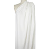 sandwashed viscose/linen textured woven - ivory, Oeko-Tex certified 2 yd