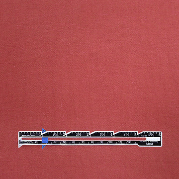 sandwashed viscose/linen textured woven - paprika, Oeko-Tex certified