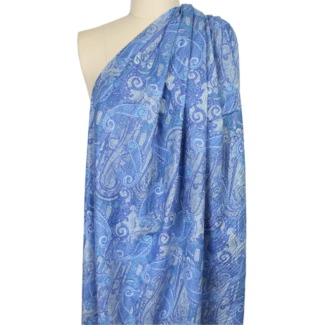 Tori Richard 'paisley whimsy' all cotton shirting 1.25 yds