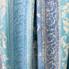 Tori Richard 'cerulean scroll' all cotton shirting 1.25 yds