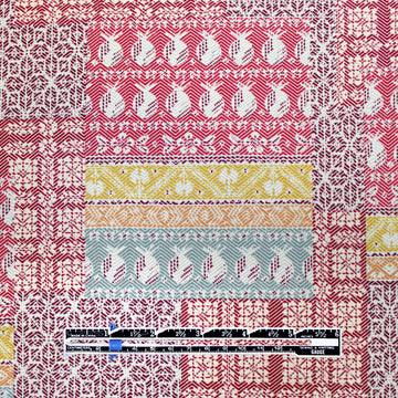 T0ri Richard 'patchwork nostalgia' all cotton shirting .5 yds