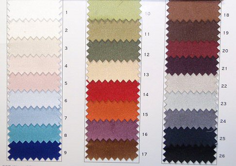 beautiful quality 100% silk duchess satin - 26 colors