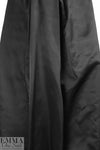 NY designer 100% silk duchess satin - black