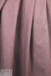 recycled organic hemp/cotton tweed woven - garnet .75 yds