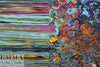 Dutch digital multi fimo swirl cotton/lycra border knit  .66 yds