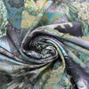 Dutch digital 'night poem' cotton knit Oeko-Tex cert. .75 yds
