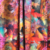 Dutch digital 'sunrise poem' cotton knit, Oeko-Tex cert. 1.25 yds