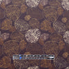 Dutch digital 'etched stones' cotton knit Oeko-Tex cert. - walnut/caramel .5 yds
