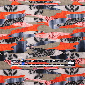 Dutch digital 'woven reflection' cotton knit Oeko-Tex cert. 1.625 yd