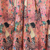 Dutch digital Klimt's 'Lady with a Fan' cotton/spandex knit - rouge 1.4 yd