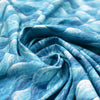 Dutch digital 'ebb and flow' cotton knit, Oeko-Tex cert. 1.125 yds