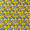 Dutch digital 'lemons from Mallorca' cotton knit, Oeko-Tex cert. 1 yard