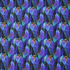 Dutch digital 'mood garden' cotton knit, Oeko-Tex cert. .75 yds