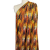 Dutch digital 'pixel sunset' cotton knit, Oeko-Tex cert. 1.125 yds