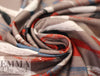 Dutch digital 'painted elipses' viscose knit Oeko-Tex cert. 1.625 yds