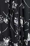 Italian 'fallen flowers' viscose challis woven 1.25 yds
