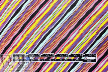 Italian 'diagonal stripe' ECOVERO satin finish viscose woven 1.625 yd