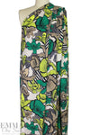 Italian 'lily and friends' ECOVERO viscose challis woven 1.375 yd