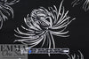 The Ko0ples black/white floral ECOVERO viscose challis 1.75 yd