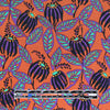 ECOVERO 'arts and crafts coneflowers' viscose challis woven 1.875 yd