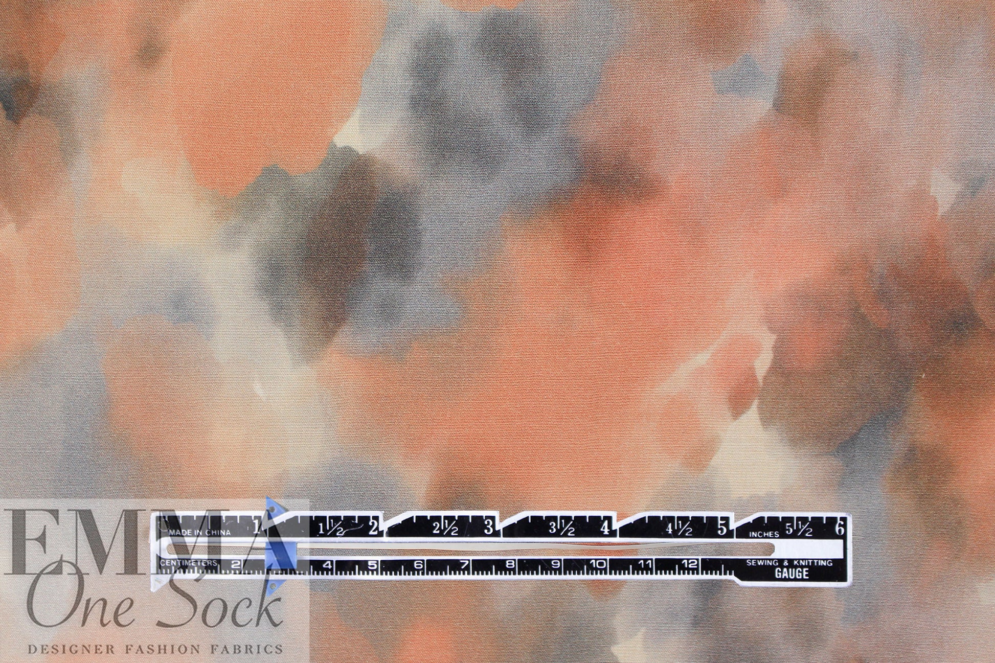 Italian 'peachy clouds' ECOVERO drapey viscose woven 1.125 yd