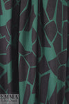 MTM ECOVERO jersey Oeko-Tex cert., 'odd puzzle' - green/grey 2 yd