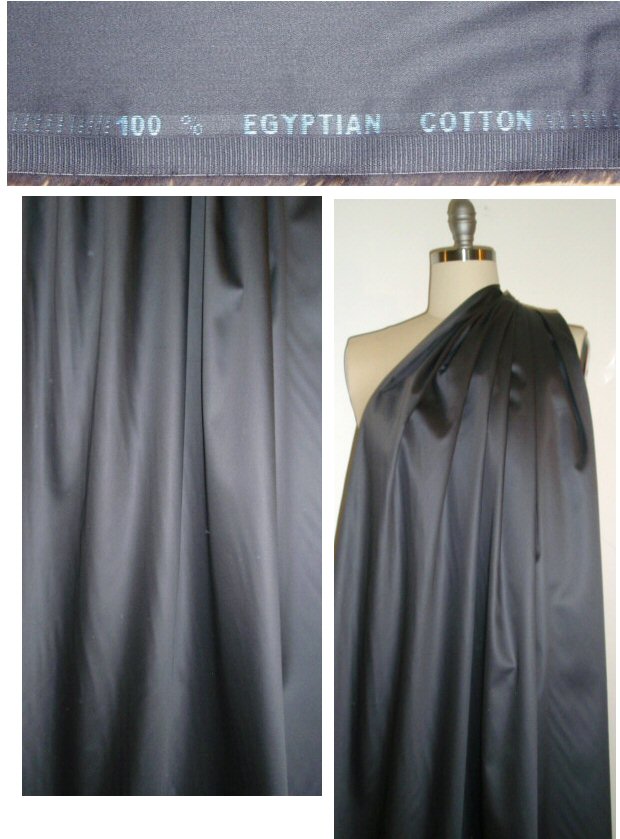 Giza 100% egyptian cotton shirting - excalibur 1.875 yds