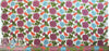 NY designer double-embroidered mesh - fresh flowers