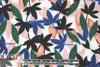 famous designer colorful leaves embroidered organza