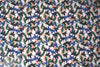 famous designer colorful leaves embroidered organza
