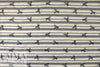 CA designer embroidered cotton damask stripe woven