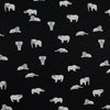 Italian 'safari kingdom' fine cotton jacquard shirting 1.375 yds